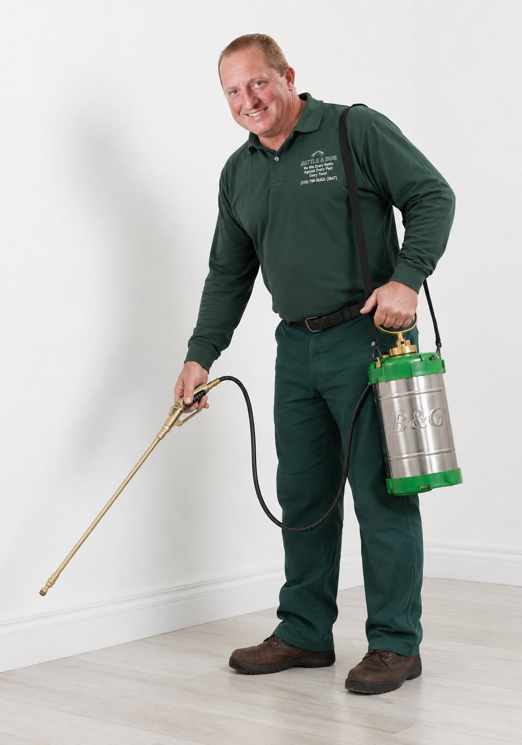 Battle A Bug technician on Long Island